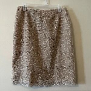Jones New York Size 8 Semi-Sheer Skirt